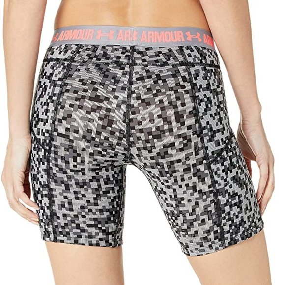 Under Armour Women's Strike Zone 7" Compression Shorts 1281969 001 - Picture 2 of 5